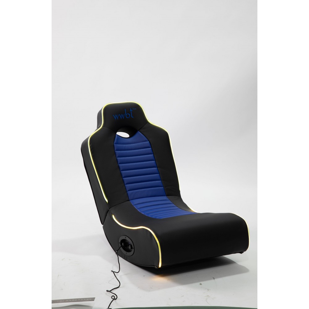Кресло игровое напольное, встроенные динамики 2.1, RGB подсветка